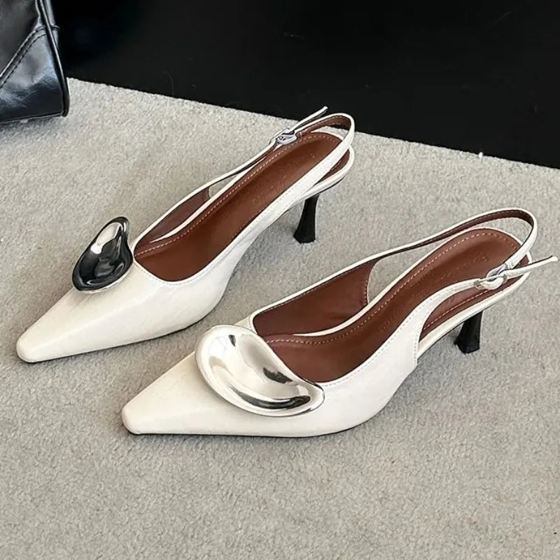 Spring Slingback Heels