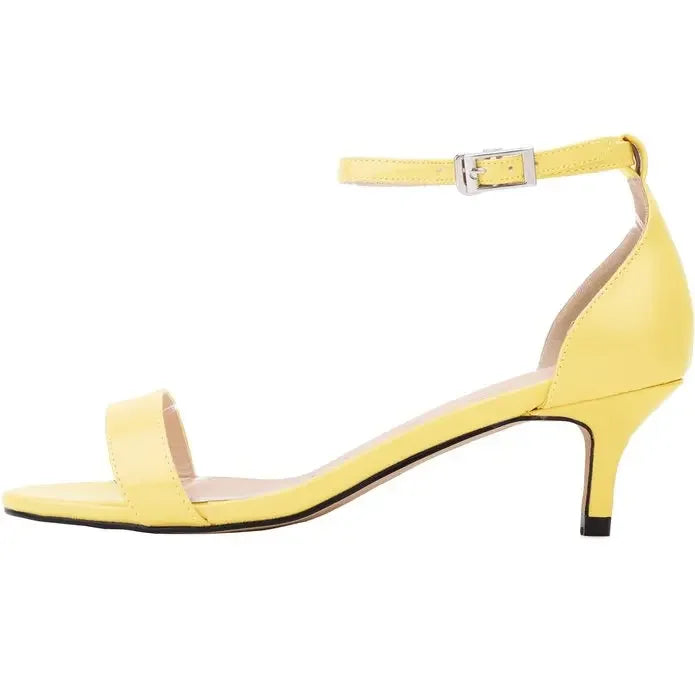 Casual Low Heels Ankle Strap Sandal Open Toes Sexy High Heels