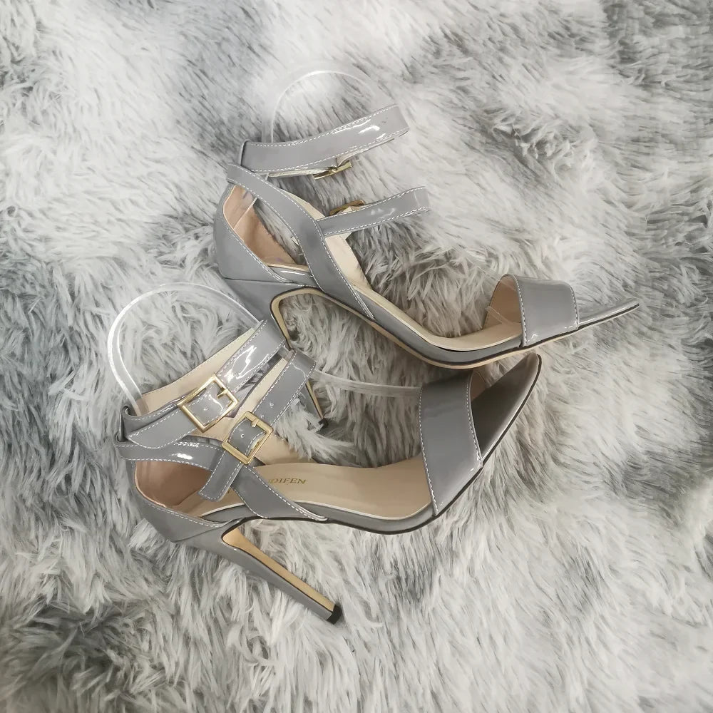 Women Stilettos Sexy Thin Heels Sandals
