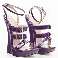 18CM Women High Heeled Wedges Sandals