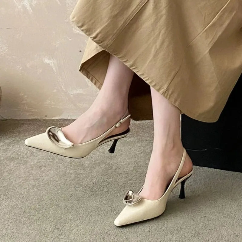 Spring Slingback Heels
