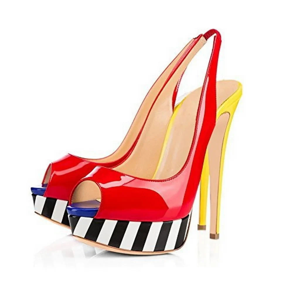 Slingback High Heels
