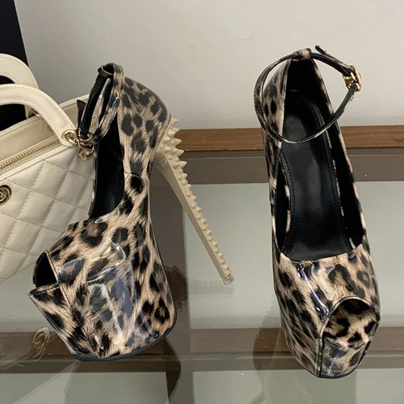 Design Rivet Stiletto High Heels