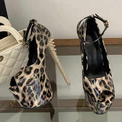 Design Rivet Stiletto High Heels
