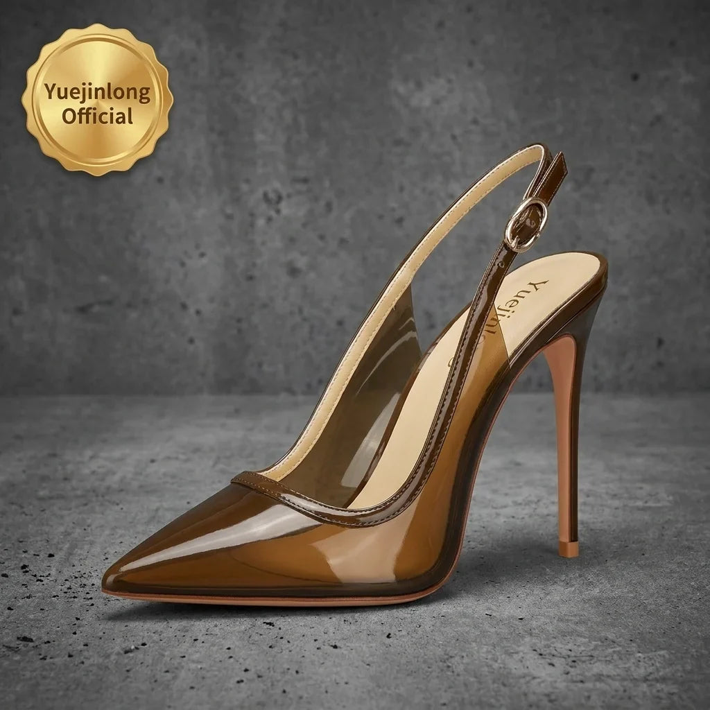 Sexy Pointed Toe Mules Sandals