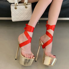 Street Style PVC Transparent Open Toe Sandals