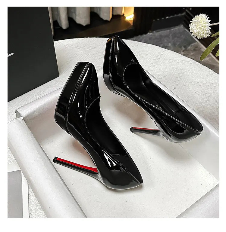 nude color waterproof platform high heels for women