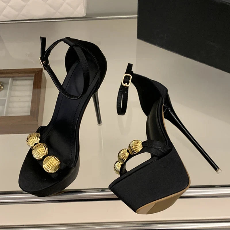 Summer 16CM Super High Heels Platform Sandals