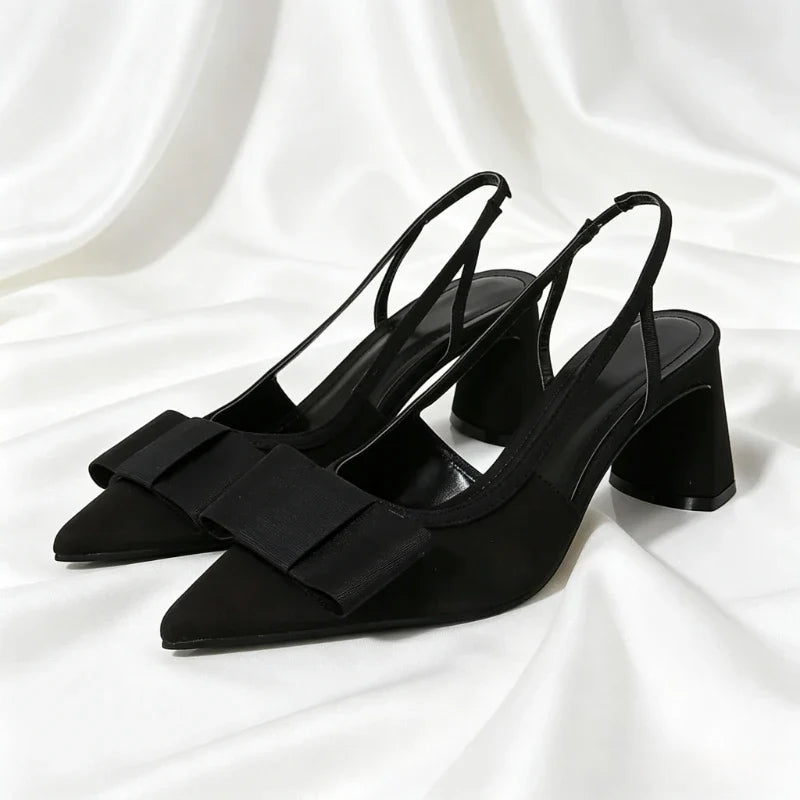 Elegant Burgundy Patent Leather Pumps