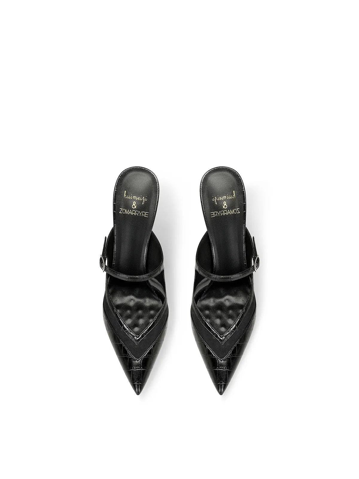 Black genuine leather design with a niche style