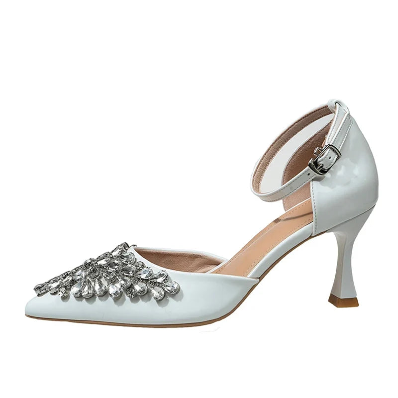 Elegant High Heels Slingback Sandals