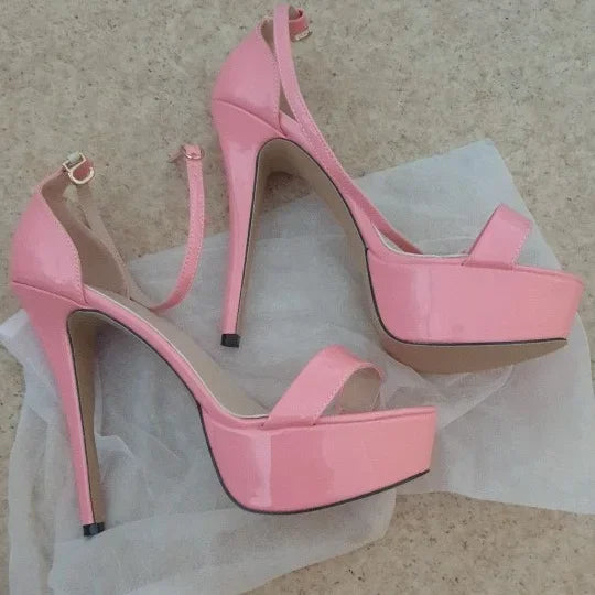 Open Toes 14cm Supper High Heels