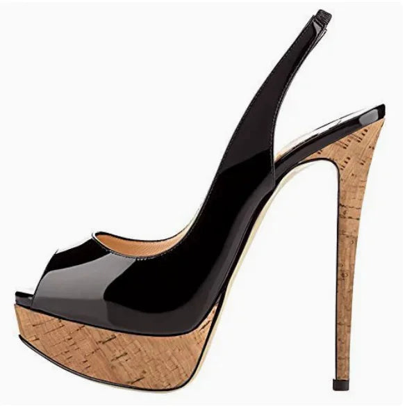 Slingback High Heels