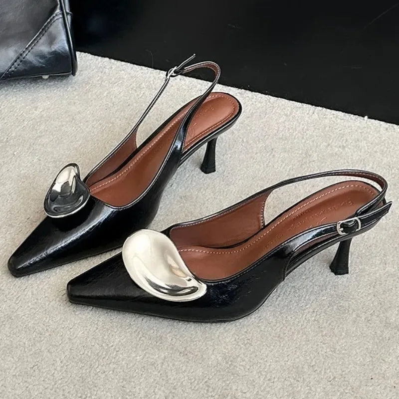 Spring Slingback Heels