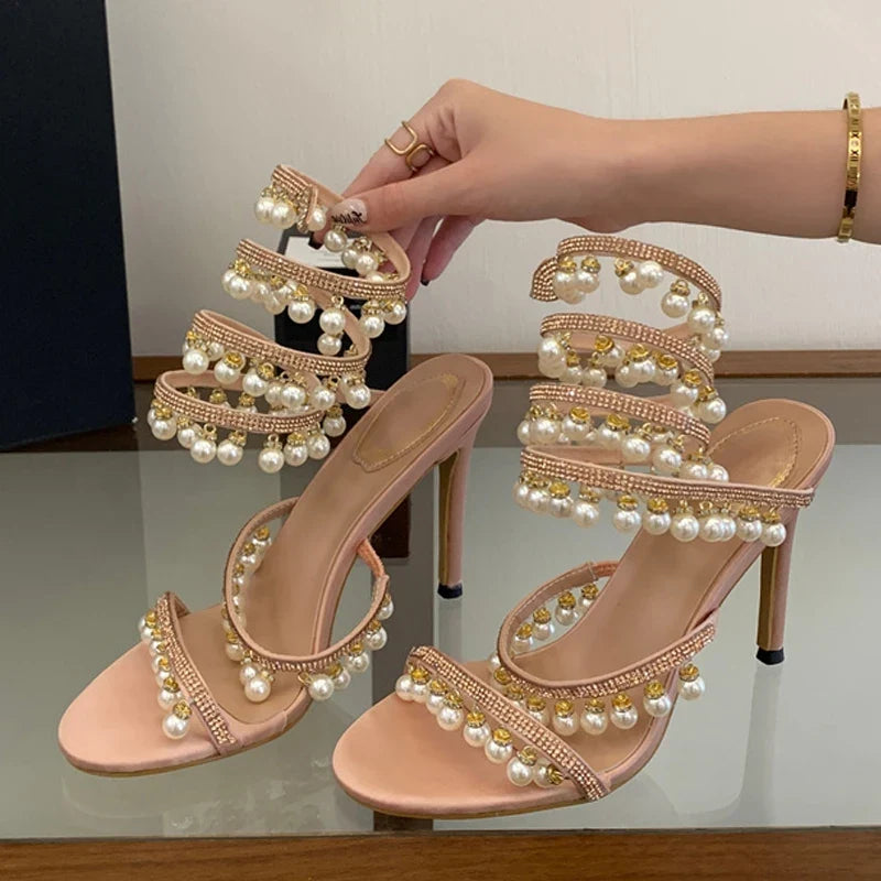 Summer High Heels Sandals
