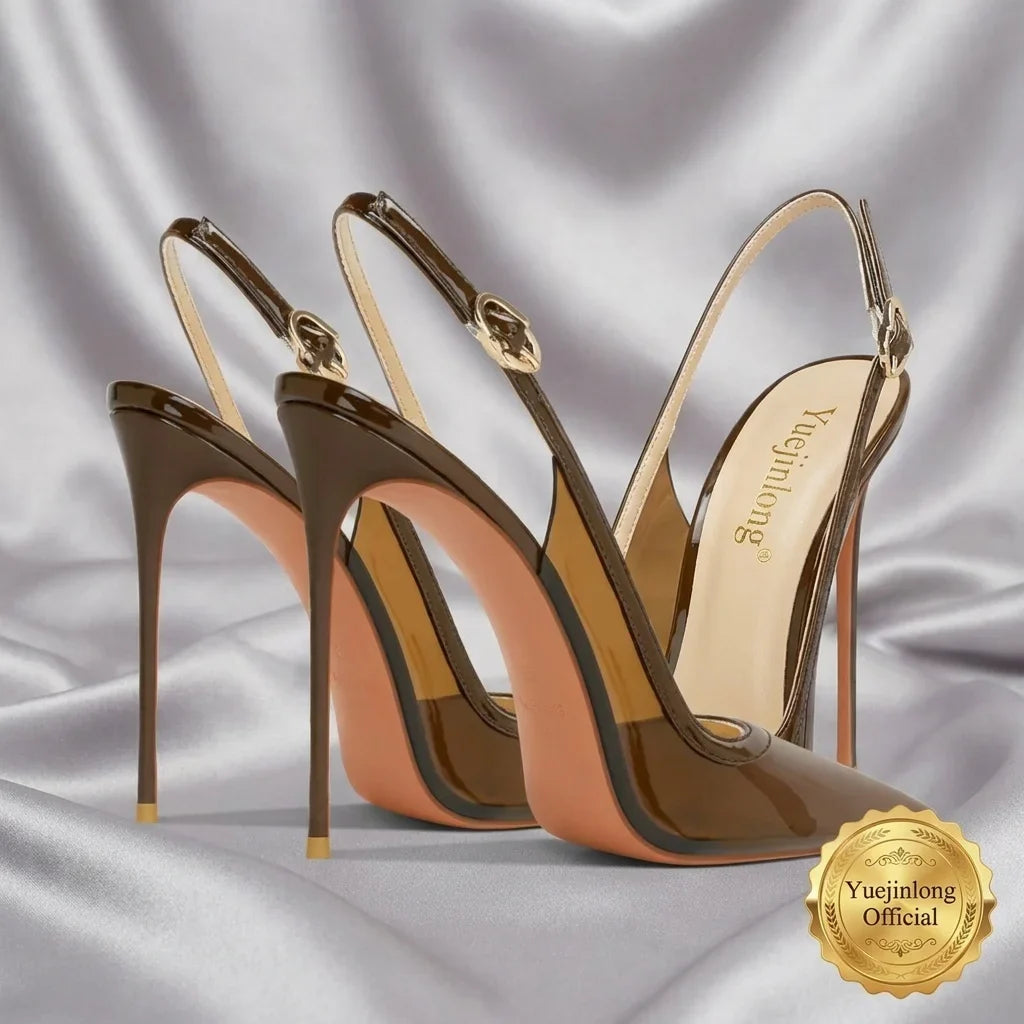 Sexy Pointed Toe Mules Sandals
