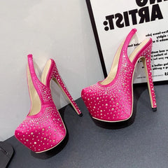 Sexy Slingbacks Extreme High Heels
