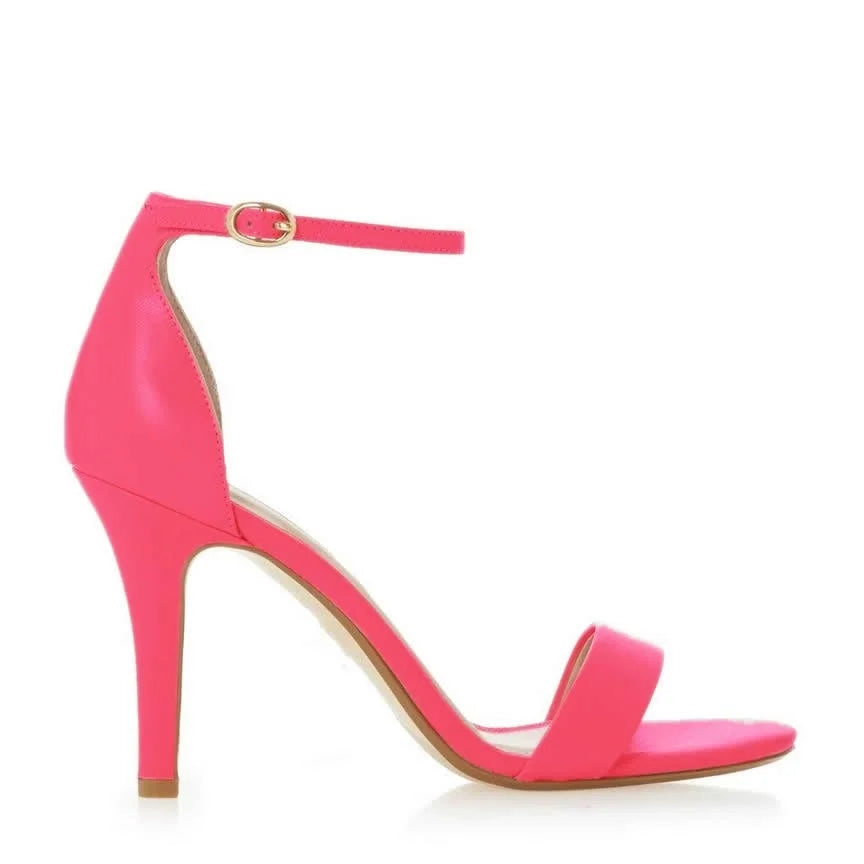Open Toe Ankle Strap High Heels