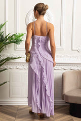PLEATED HALTER MIDI COCKTAIL PARTY DRESS