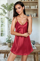 Simple Satin Chemise
