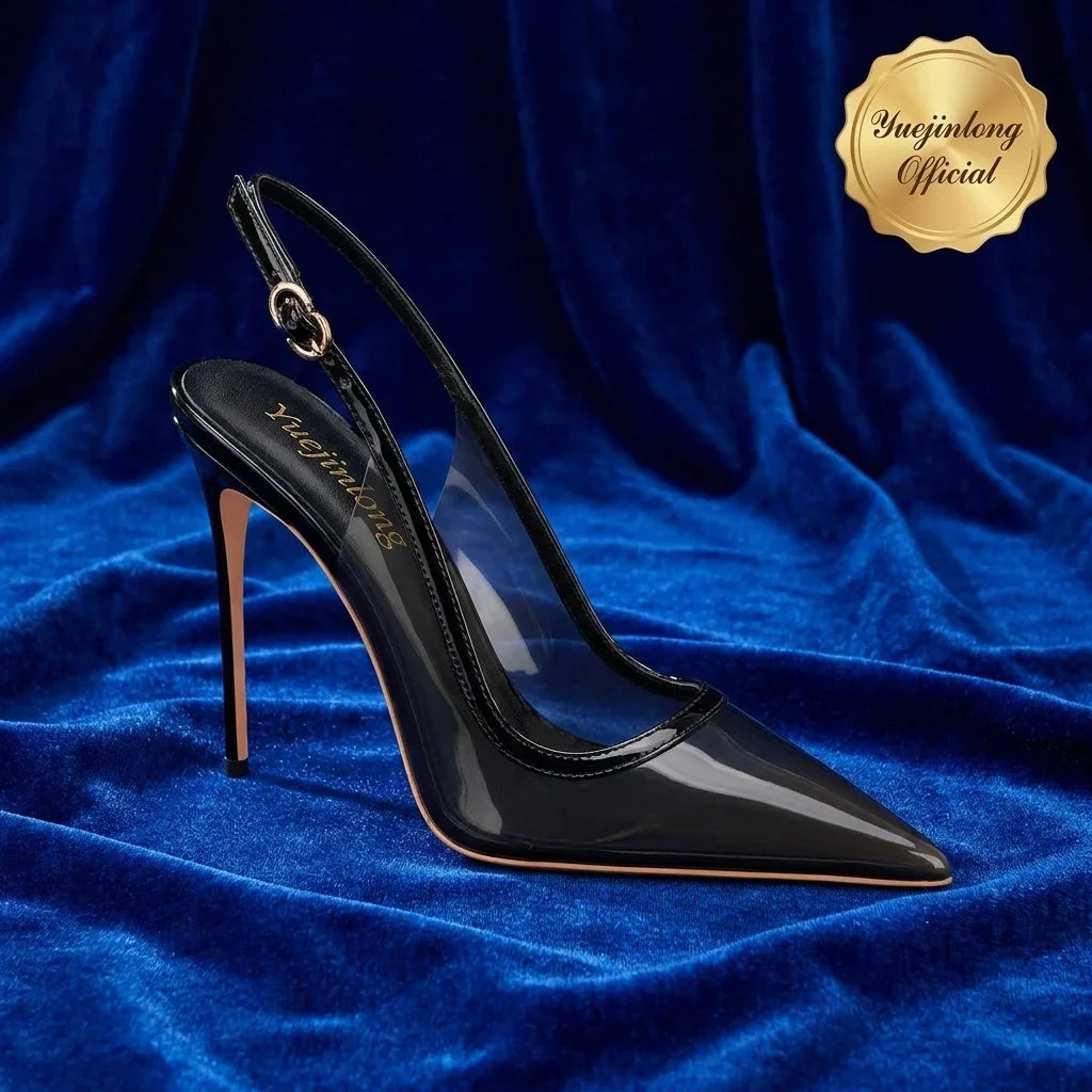 Sexy Pointed Toe Mules Sandals