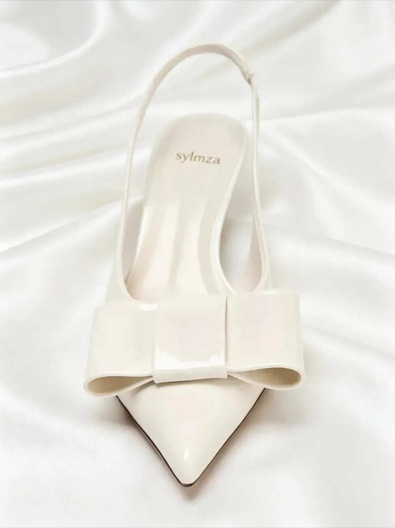 Sweet Bow Decoration Pumps
