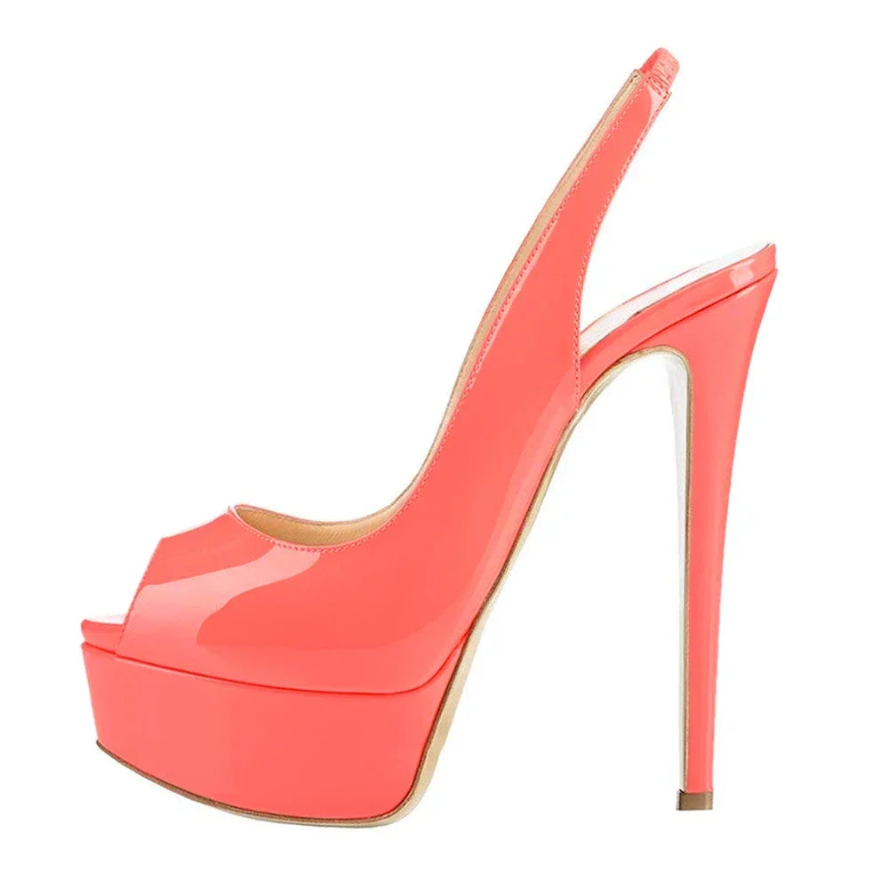 14CM Platform Super High Heels