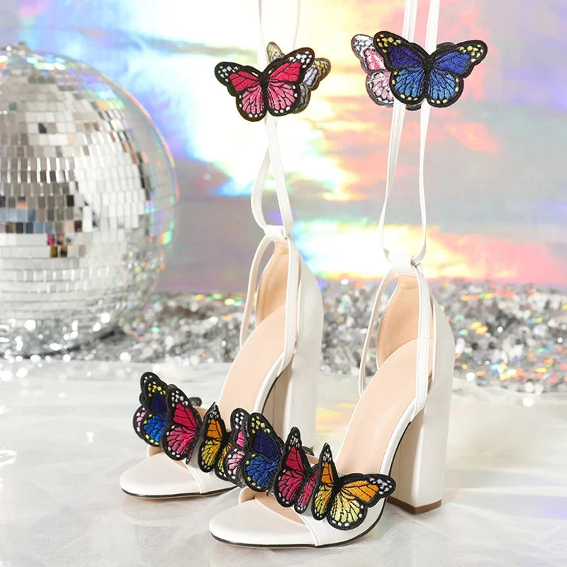 Arrivals Open Toe White Sandals