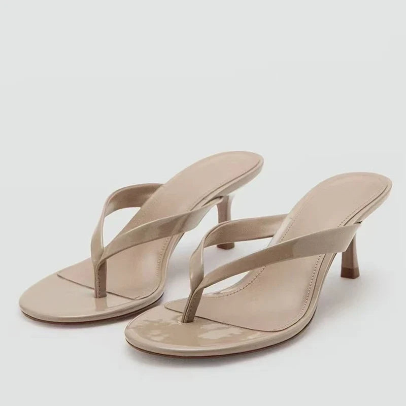 Summer Women Clip Toe Slippers