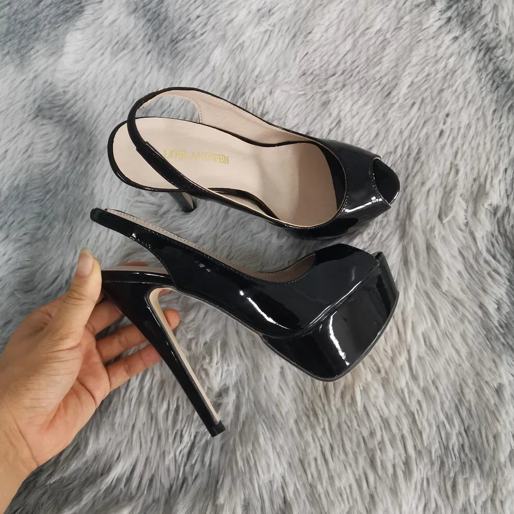 14CM Platform Super High Heels