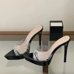 Crystal Rhinestone Women Wedding Banquet Shoes
