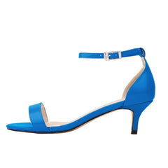 Casual Low Heels Ankle Strap Sandal Open Toes Sexy High Heels
