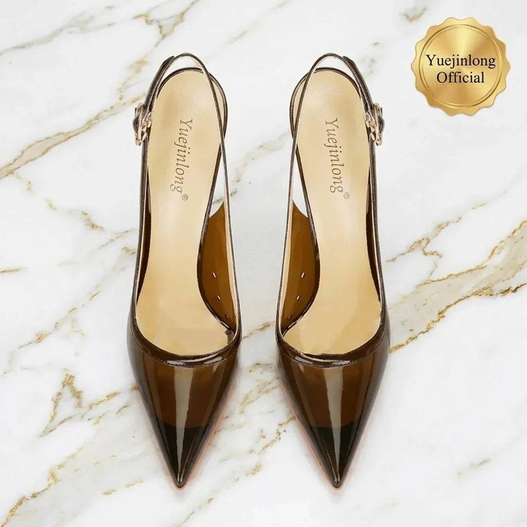 Sexy Pointed Toe Mules Sandals