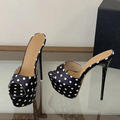 16CM Super High Heels Slippers