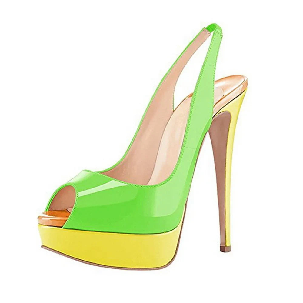 Slingback High Heels