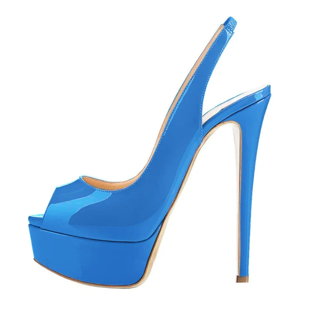 14CM Platform Super High Heels
