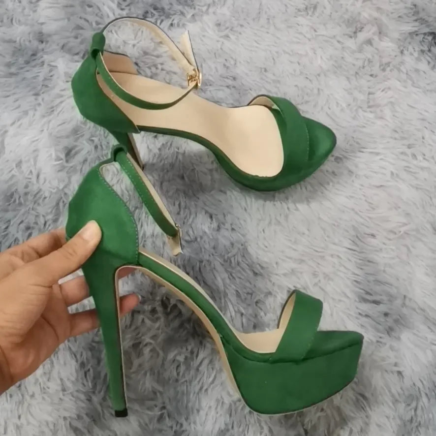 Open Toes 14cm Supper High Heels