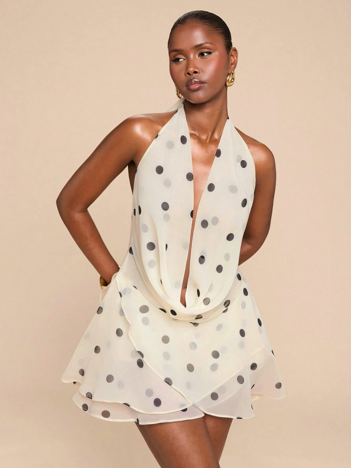 Kelly Polka Dot Mini Dress
