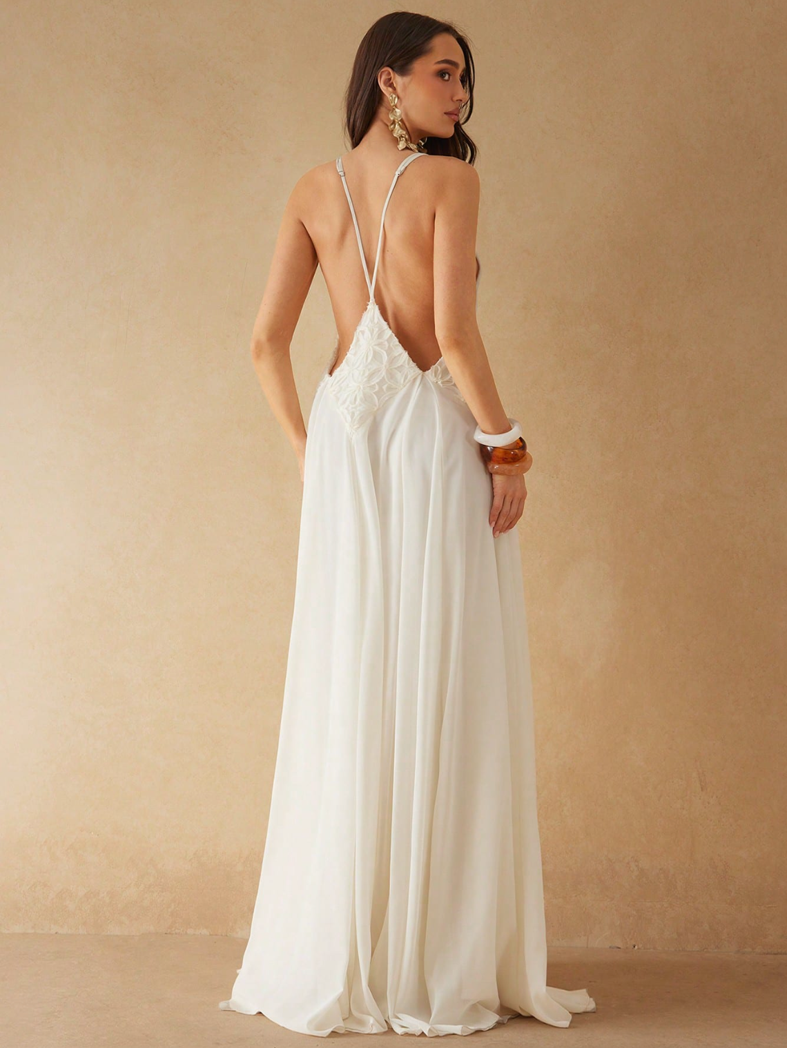 Olivia Backless Maxi Dress