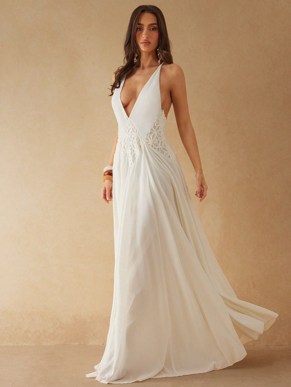 Olivia Backless Maxi Dress