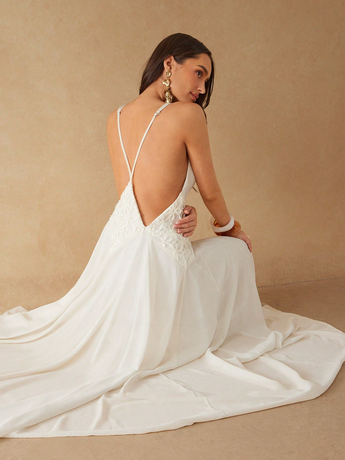 Olivia Backless Maxi Dress