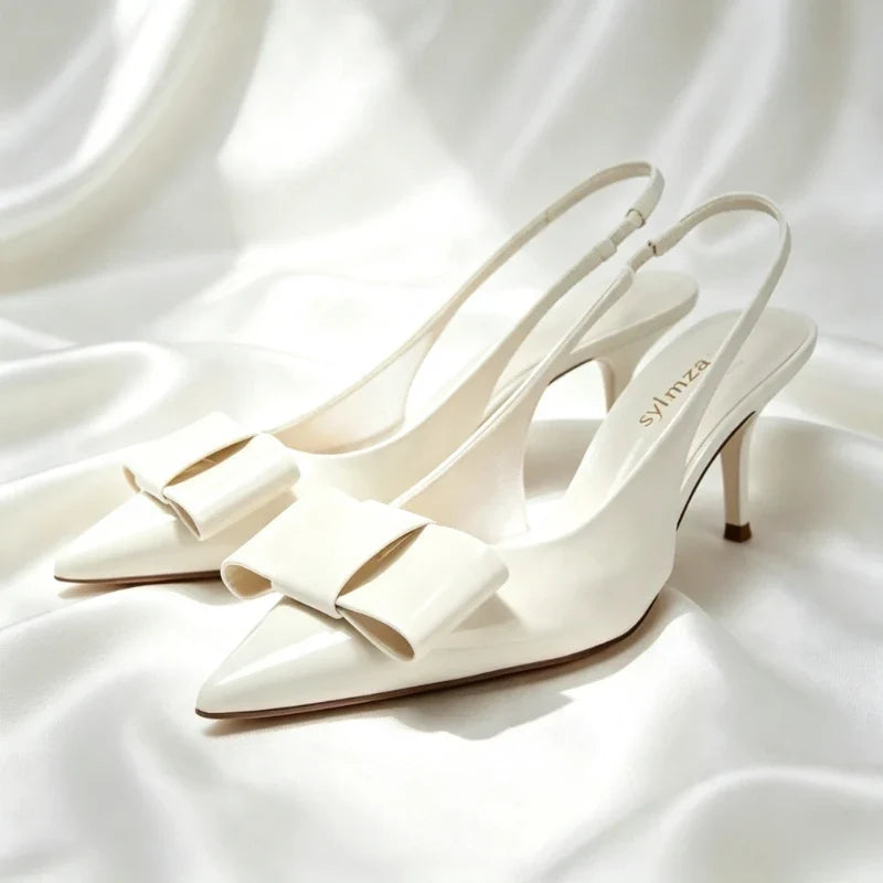Sweet Bow Decoration Pumps