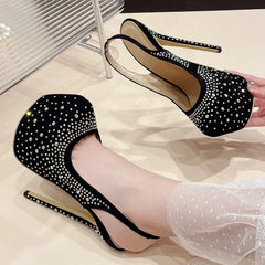 Sexy Slingbacks Extreme High Heels