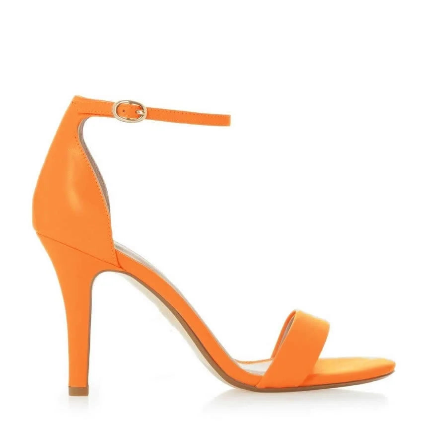 Open Toe Ankle Strap High Heels