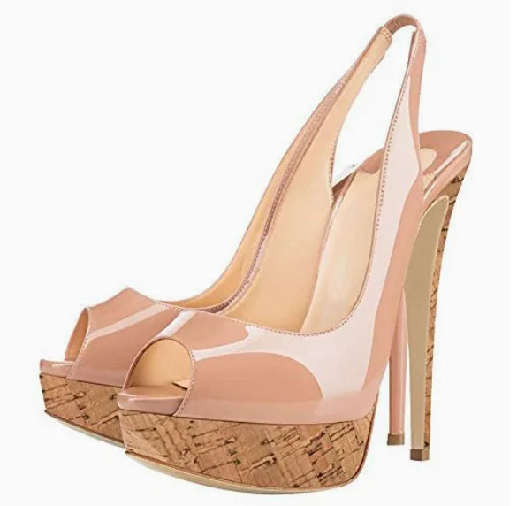 Slingback High Heels