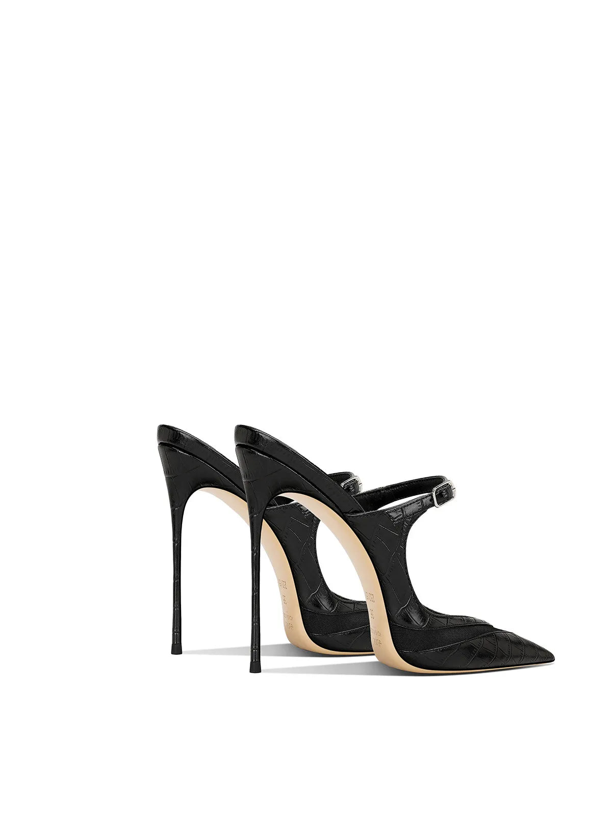 Black genuine leather design with a niche style