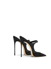 Black genuine leather design with a niche style