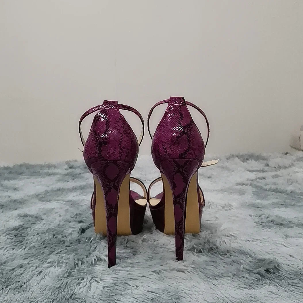 Open Toes 14cm Supper High Heels