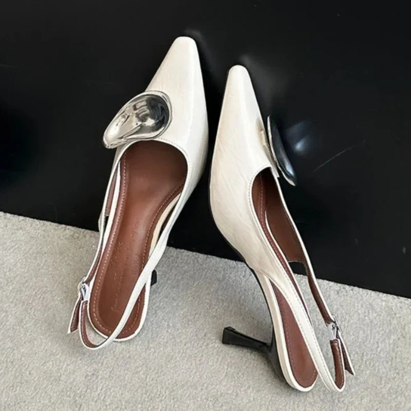 Spring Slingback Heels