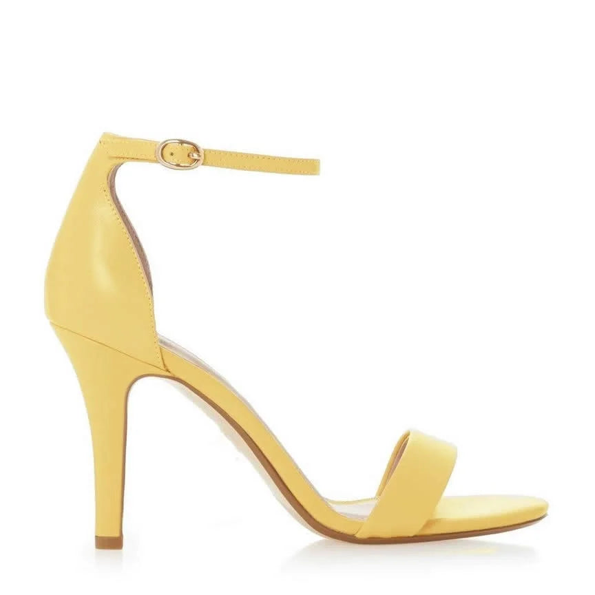 Open Toe Ankle Strap High Heels